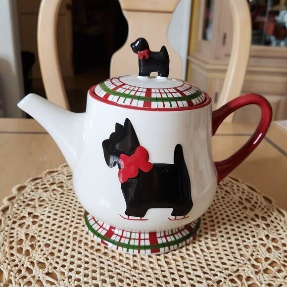 Global design connection Kate Williams black Scottish shepherd dog porce… - Picture 4 of 5